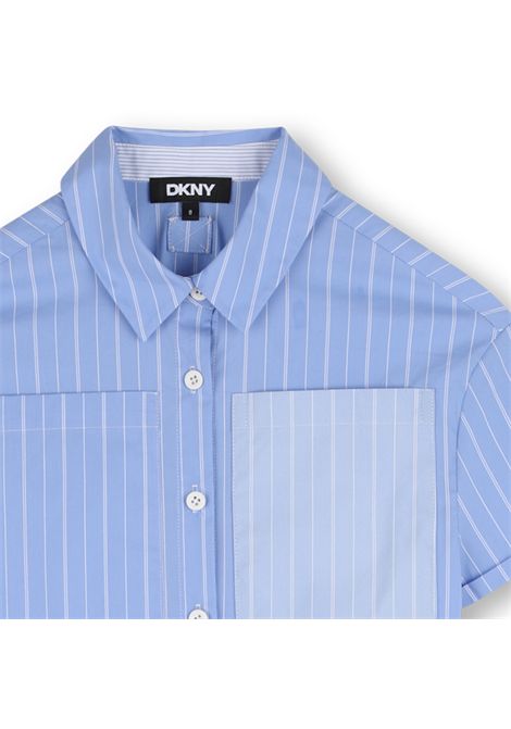 Abito a righe DKNY KIDS | D62606Z40